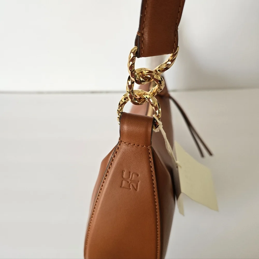 Ulla Johnson Twyla Leather Hobo Bag Sierra
